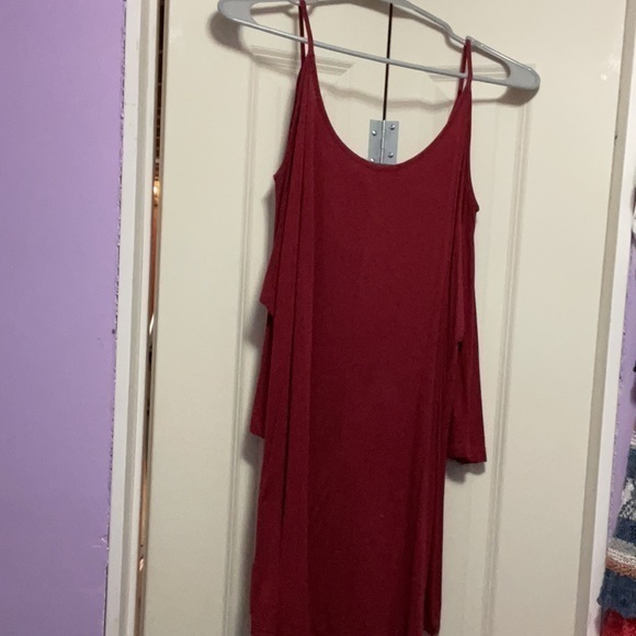 Styleword Cut out shoulder shirt size large - Picture 3 of 5